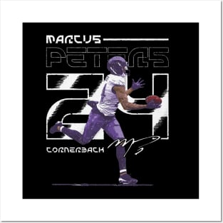 Marcus Peters Baltimore Number Posters and Art